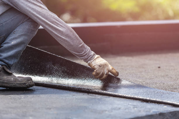 Professional Waterproofing technician working in Hollansburg, OH